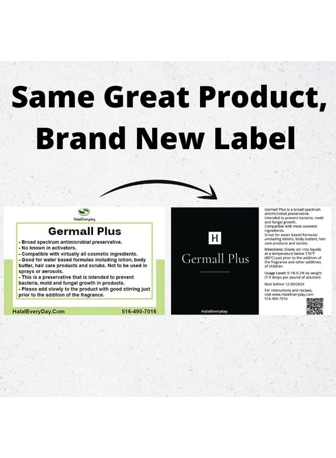 Kyabo Germall Plus- Natural Preservative - Clear Liquid - Excellent broad spectrum preservative - 8oz - Compatible with most cosmetic ingredients Good for water based formulas - Image 3
